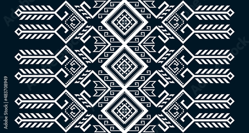 geometric vertical seamless pattern white abstract ethnic design Indigenous EP.15