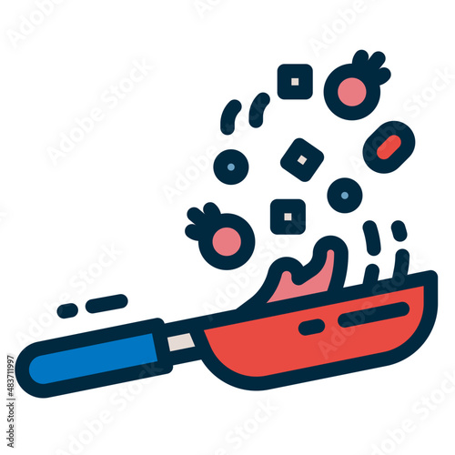 cooking two tone icon