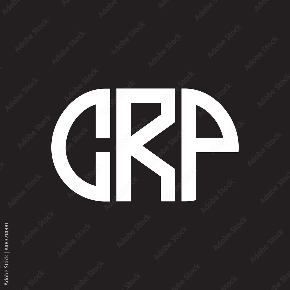 CRP letter logo design on black background. CRP creative initials letter logo concept. CRP letter design. CRP letter logo design on black background. CRP creative initials letter logo concept. CRP letter design.