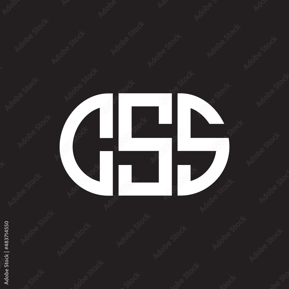 CSS letter logo design on black background. CSS creative initials letter logo concept. CSS letter design. CSS letter logo design on black background. CSS creative initials letter logo concept. CSS letter design.