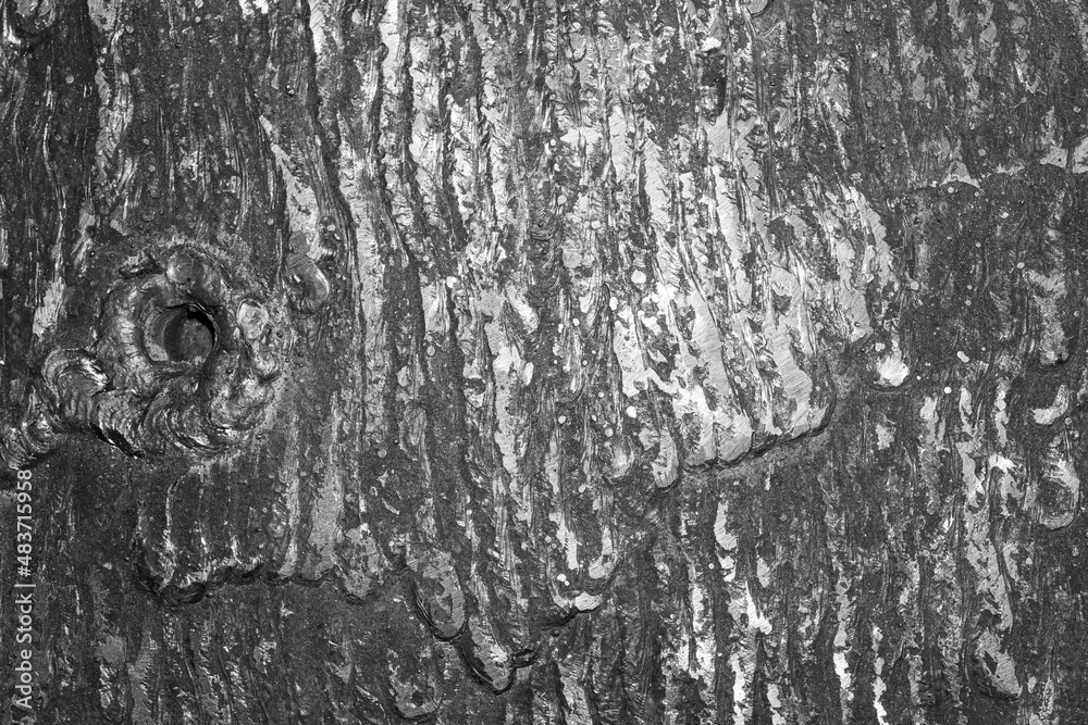 Welding line on metal steel sheet background for industry work and texture