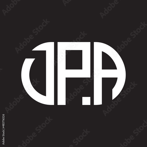 Free Download DPA letter logo design on black background. DPA creative initials letter logo concept. DPA letter design. - GFXLoad