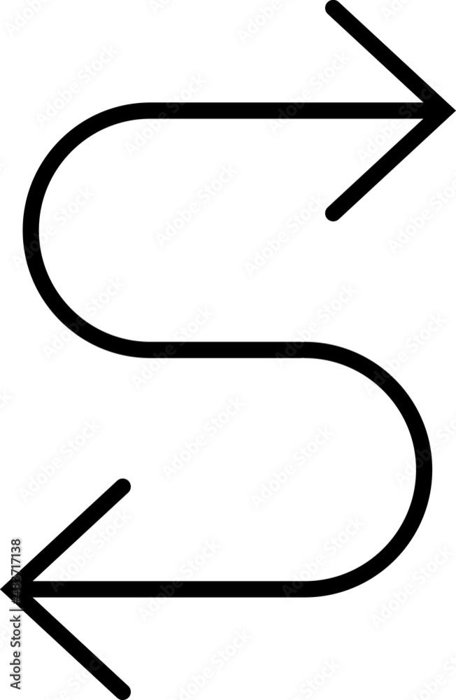 Linear Arrow icon. Arrow vector collection. Black directional arrow flat style isolated on white background. Vector illustration. Modern simple arrows. Linear Arrow icon. Arrow vector collection. Black directional arrow flat style isolated on white background. Vector illustration. Modern simple arrows.