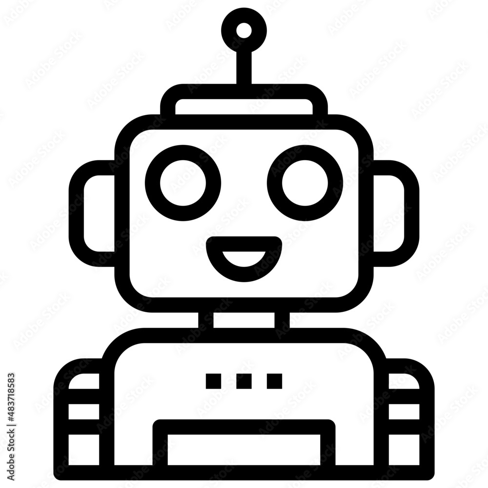 Fototapeta premium Chat bot