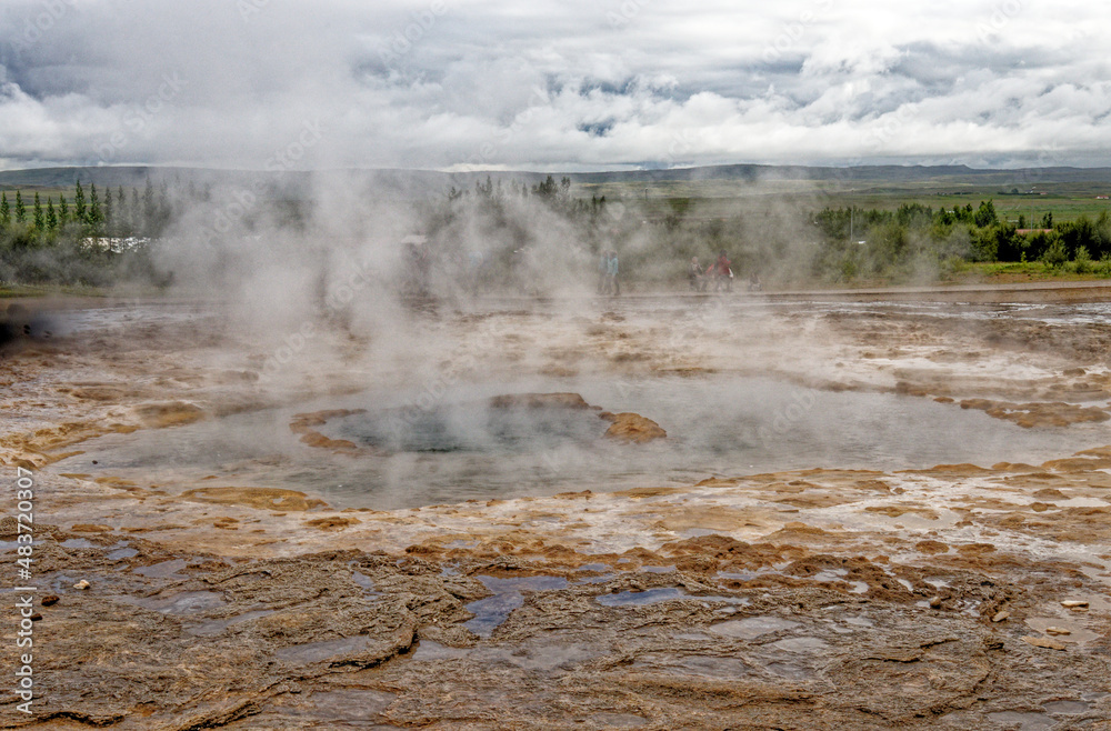 Haukadalur Blesi Geysir - Golden Circle - Iceland