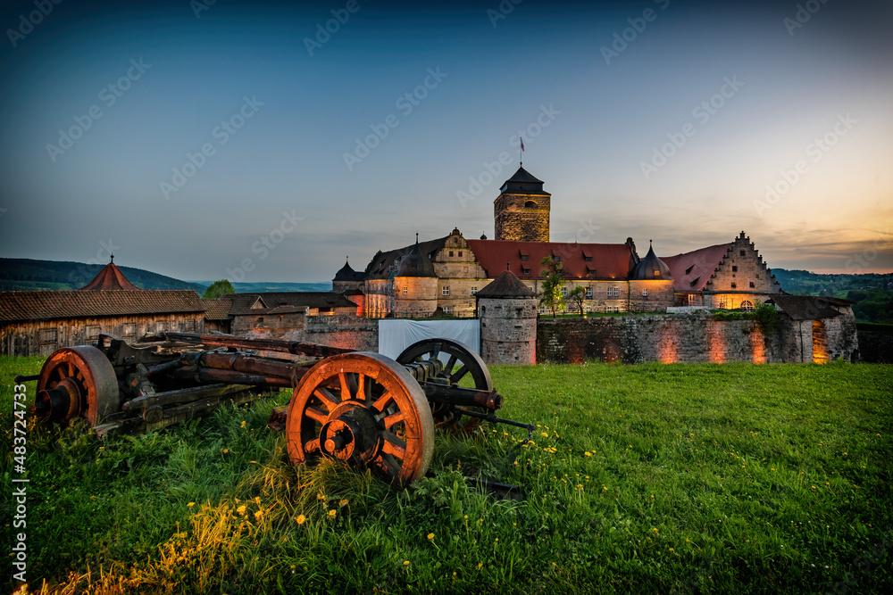 Obraz premium Kronacht leuchtet 2018