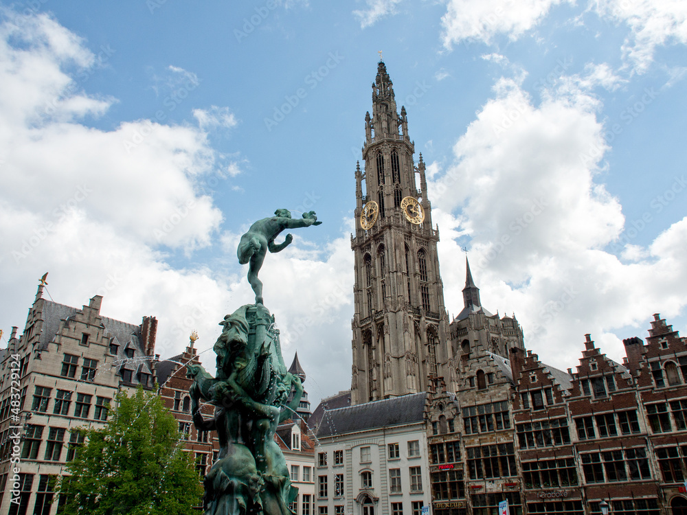 die belgische Stadt Antwerpen