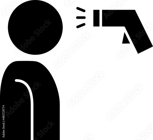 Check body temperature icon