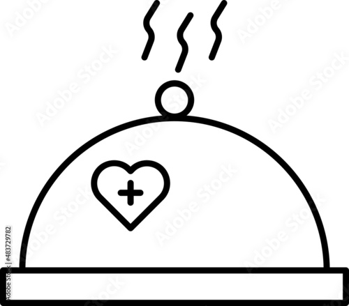 Healthy food icon