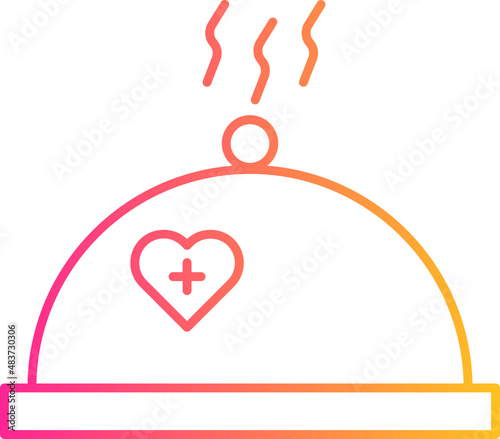 Healthy food icon