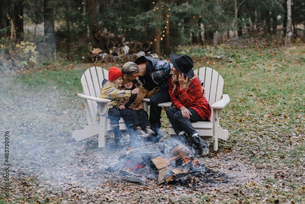 couple kissing. lovers tenderness steam white on path the forest romance stylish passionate by the campfire in the forest picnic fire romance couple kissing. lovers tenderness steam white on path the forest romance stylish passionate by the campfire in the forest picnic fire romance
