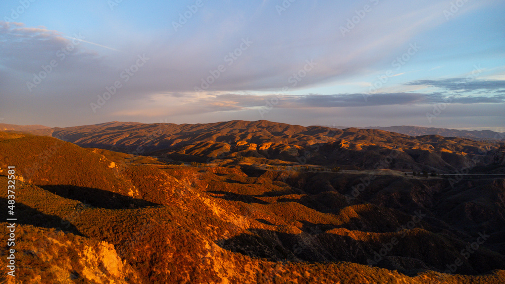 Naklejka premium Angeles National Forest near Castaic
