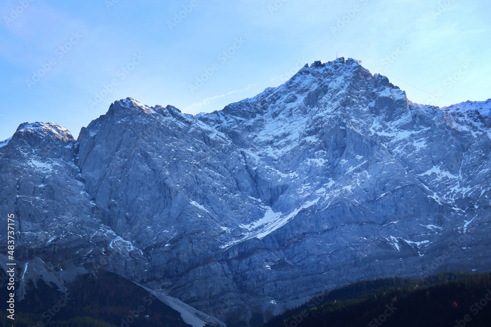 Mountains, Alps, Zugspitze