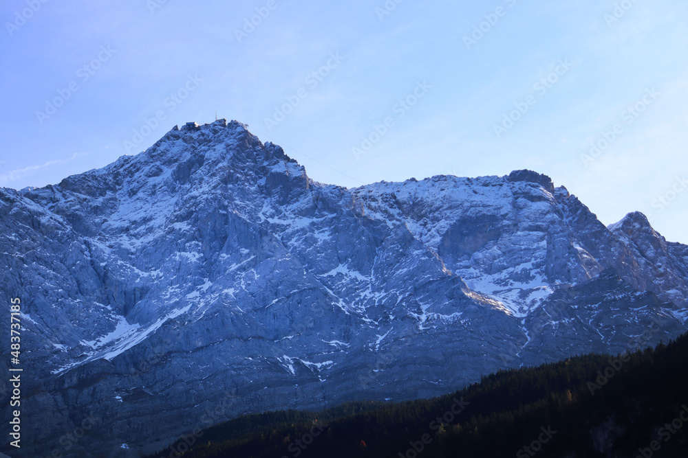 Mountains, Alps, Zugspitze