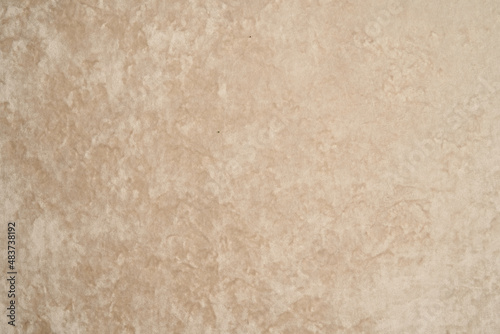 Beige fabric background  view from above