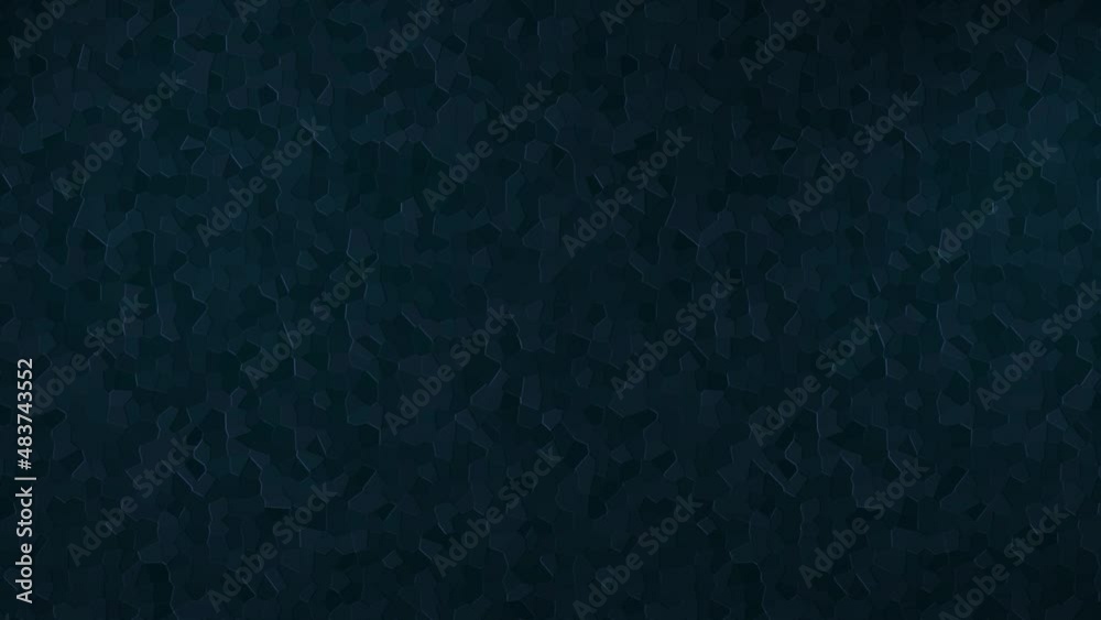 Futuristic animated background with irregular shapes. Seamless loop