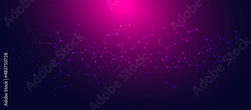 sfondo, molecole, particelle, scienza