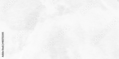 Valokuvatapetti Watercolor background in white and gray painting with cloudy distressed texture and marbled grunge, white background paper with white marble texture, White concrete wall as background