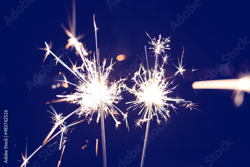 fairy stick fireworks background material