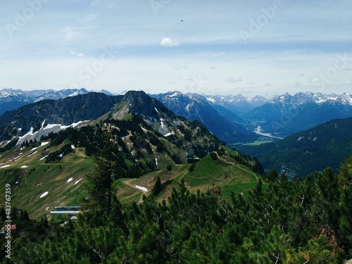 Alpenpanorama in den Tiroler Alpen