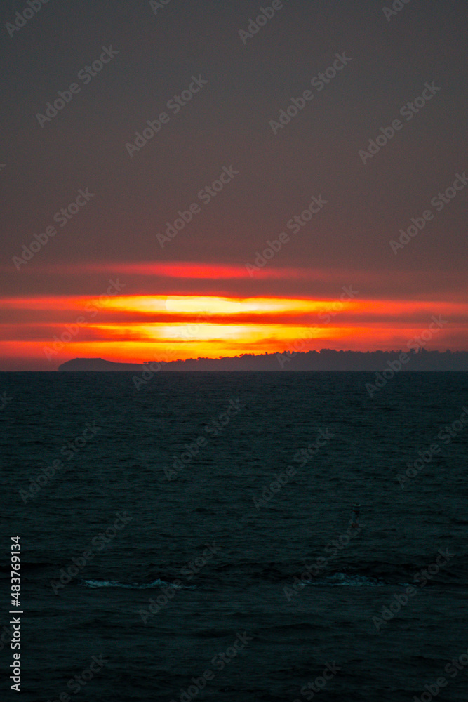 Obraz premium a California sunset