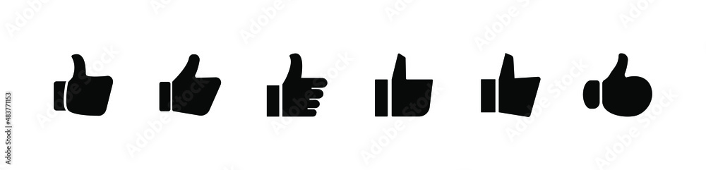 like icon on white background like icon on white background