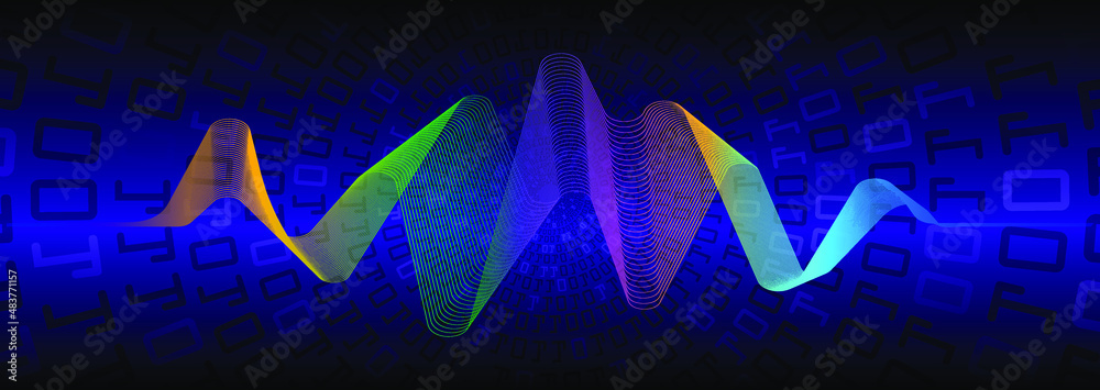 Metaverse Technology Background Stock Vector | Adobe Stock