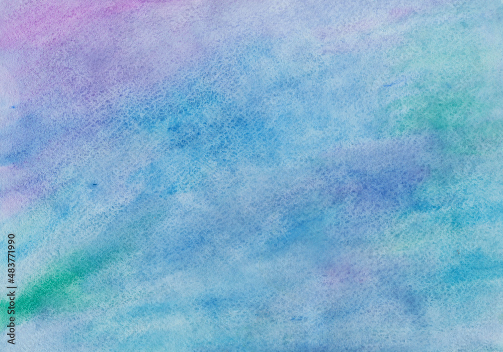 Watercolor background with texture_2