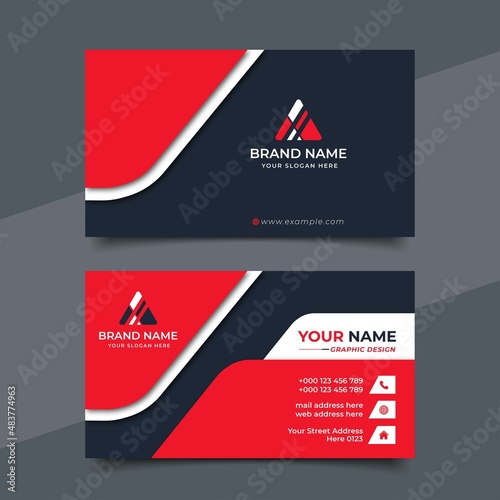Creative Modern Professional Business card Vector Design