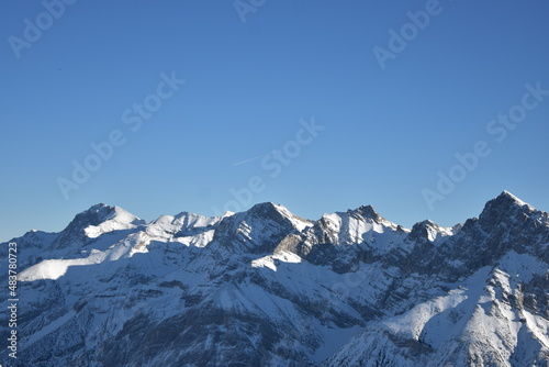Alpen-Mittenwald-Winter