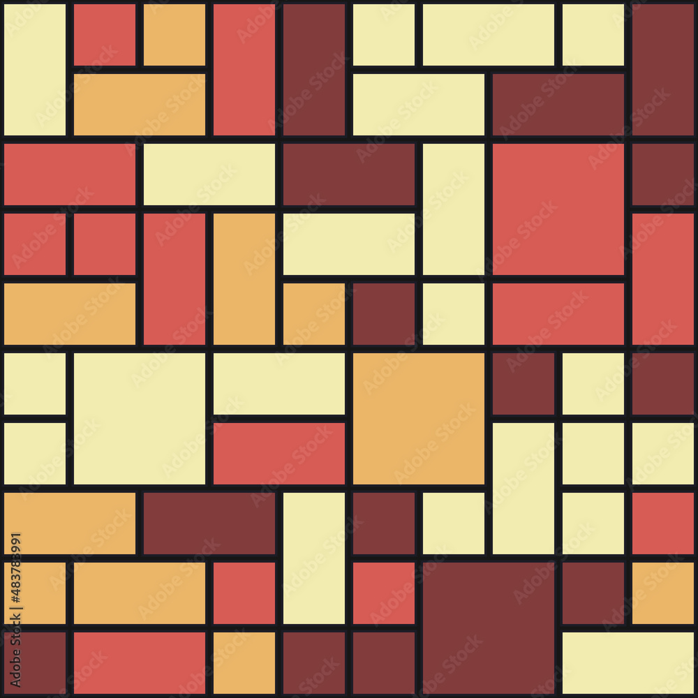 Offset Quads generative art background art illustration Offset Quads generative art background art illustration