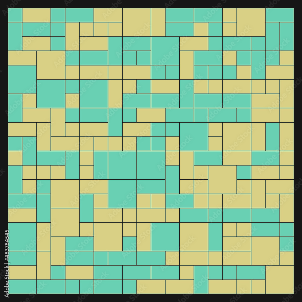 Offset Quads generative art background art illustration Offset Quads generative art background art illustration