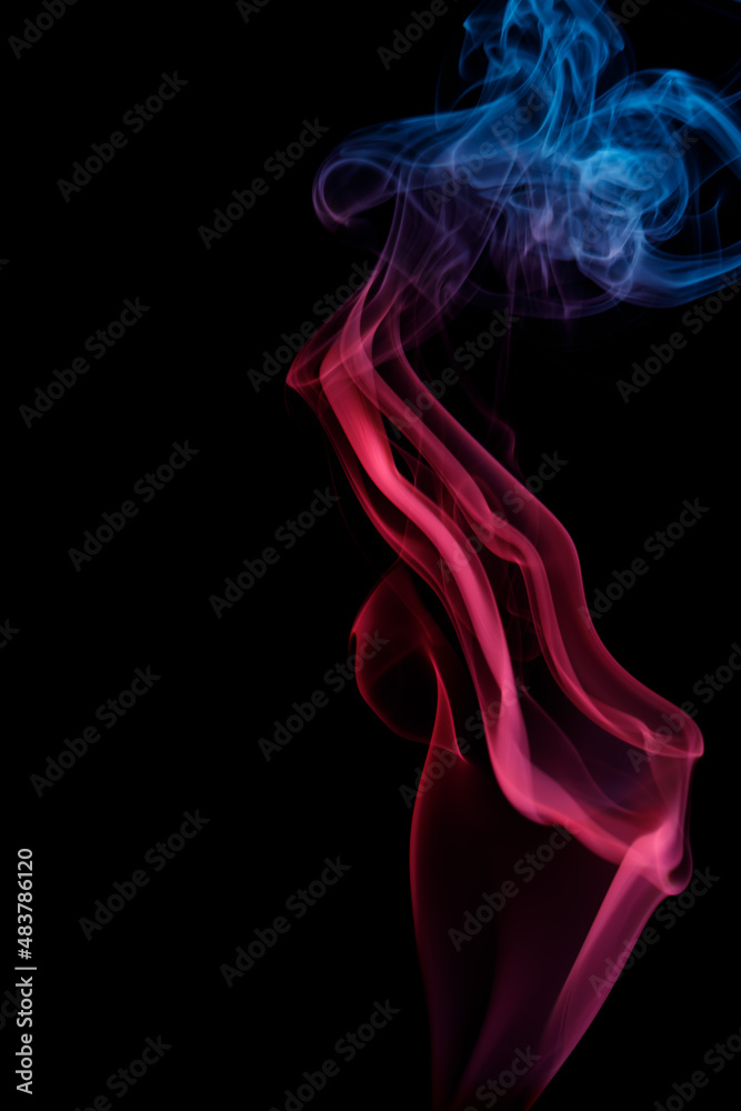 Abstract smoke isolated on black background Abstract smoke isolated on black background