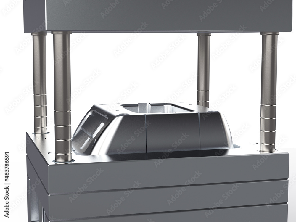 3D injection mold, plastic, resin, mold. Cups, boxes, toolboxes. The ...