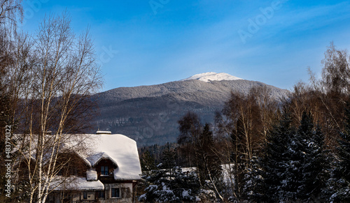 Fototapeta Naklejka Na Ścianę i Meble -  Bieszczady, Polska , połonina , góry, Karpaty