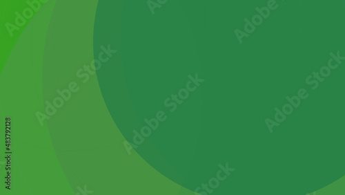 green abstract background with curves