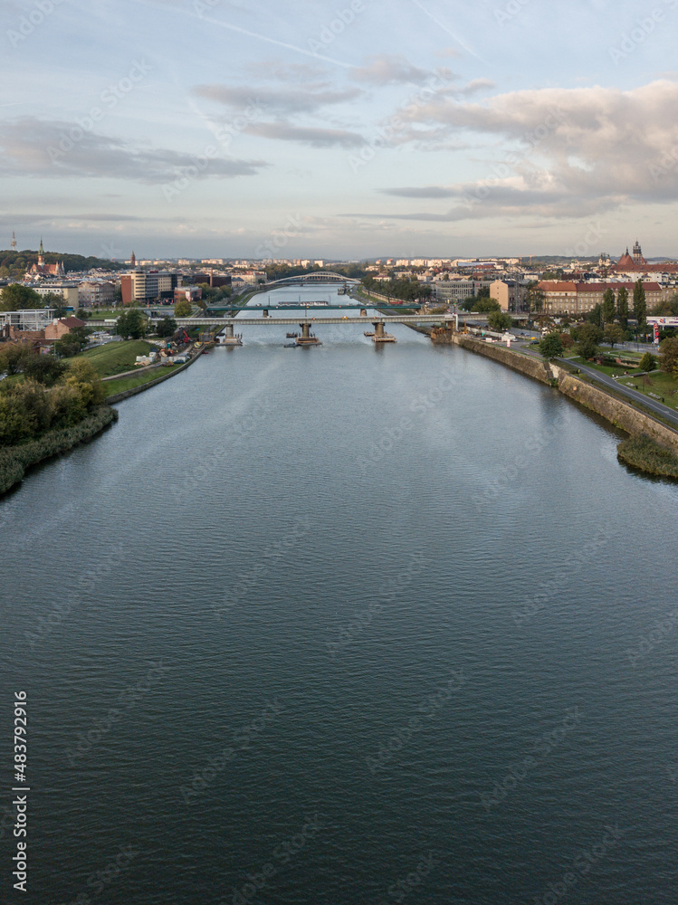 Obraz premium Kraków Wisła