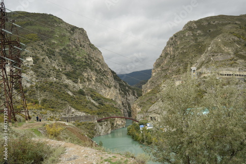 mountain river in the mountains