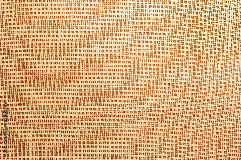 Texture of natural sackcloth or burlap, background Texture of natural sackcloth or burlap, background