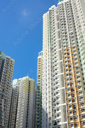 White Tall Buildings In Hong Kong Kowloon City 4