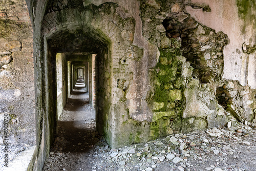 Inside Forte Monte Ratti in Genoa photo