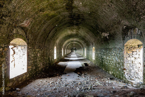 Inside Forte Monte Ratti in Genoa photo