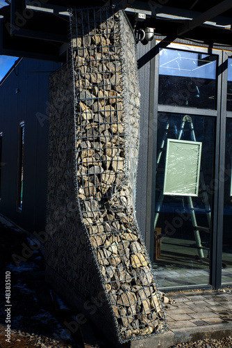 The mall is under construction at the end