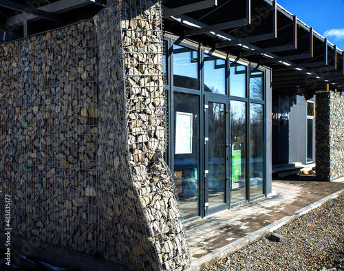 The mall is under construction at the end