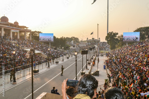 Wagah border (Attari ) , Panjab , India