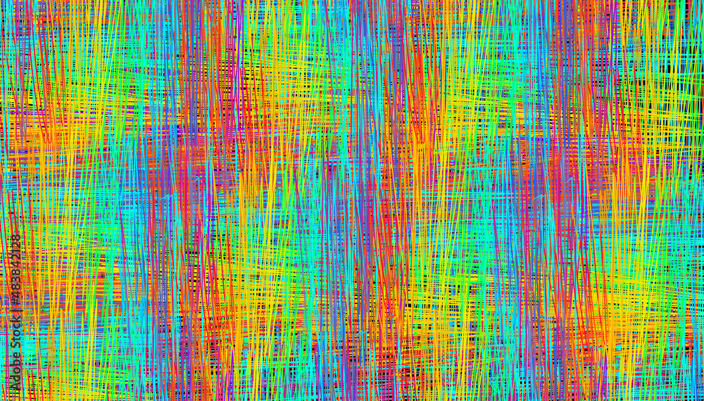Colorful lines Texture Abstract Background. Geometric Fabric Linear  Tissue Pattern. Backdrop illustration 