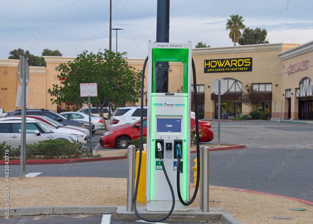 Corona CA Jan 30 2022 Electrify America EV Charging Stations An   1000 F 483843776 BX3lf3y998EDUrBtupl29uIYxsixRWY1 