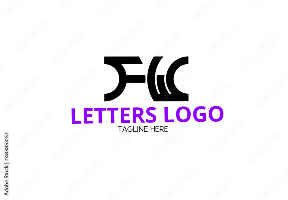fw wf f w initial letter logo fw wf f w initial letter logo