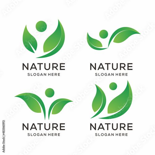 Nature logo collection