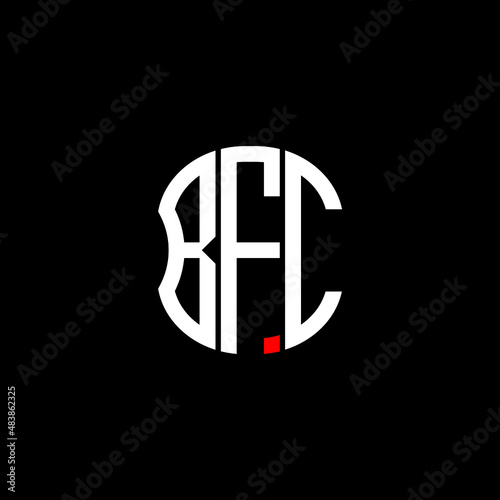 BFC letter logo creative design. BFC unique design photo